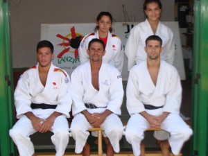 cinco hermanos por el judo