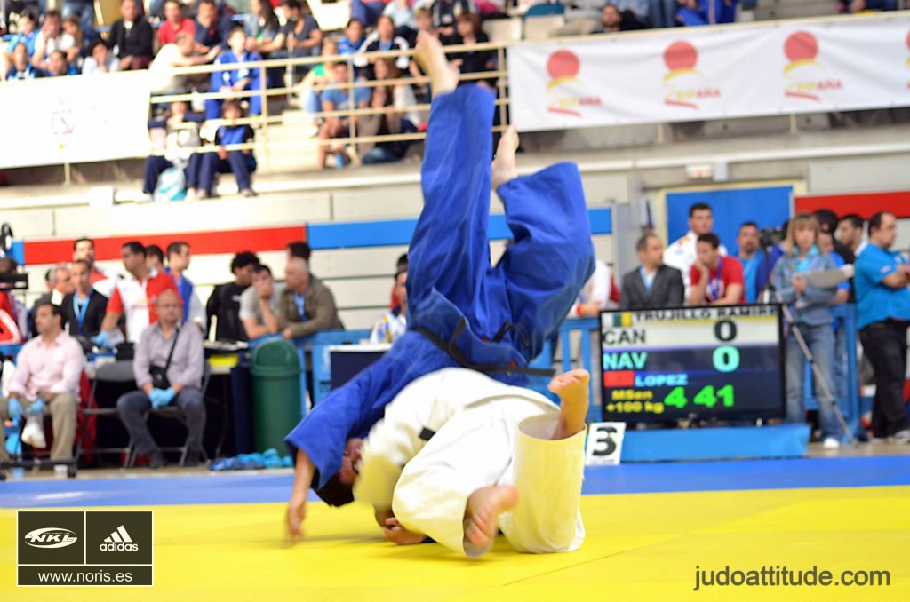 Ippónazo"  de Chago Trujillo en +100kg.