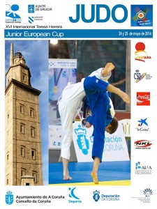 CARTEL COPA EUROPA JUNIOR A CORUÑA 2014