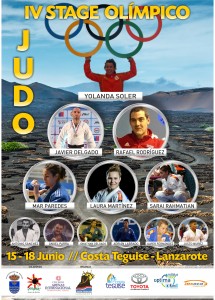 CARTEL JUDO IV STAGE OLIMPICO