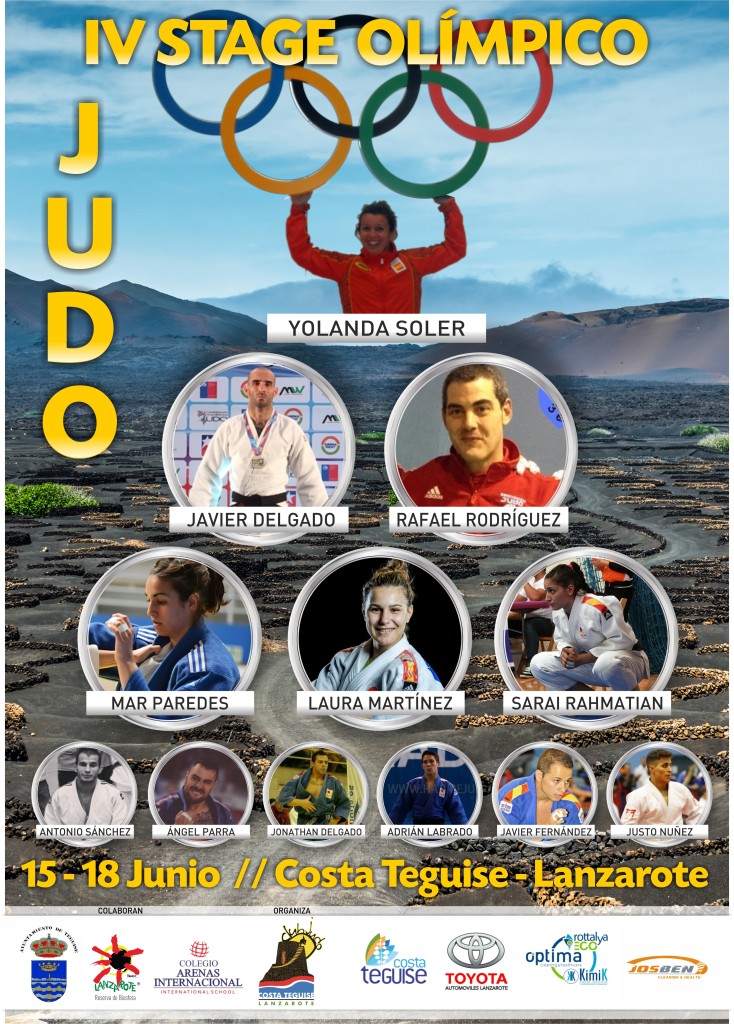 CARTEL JUDO IV STAGE OLIMPICO